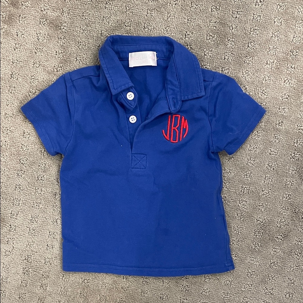 Blue Kids Polo Shirt